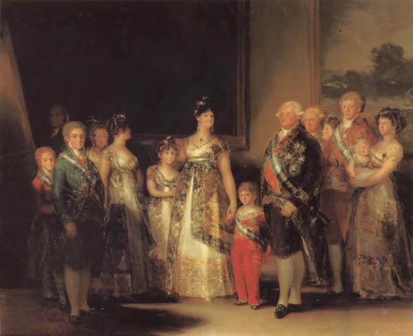 Francisco de goya y Lucientes The Family of Charles IV China oil painting art